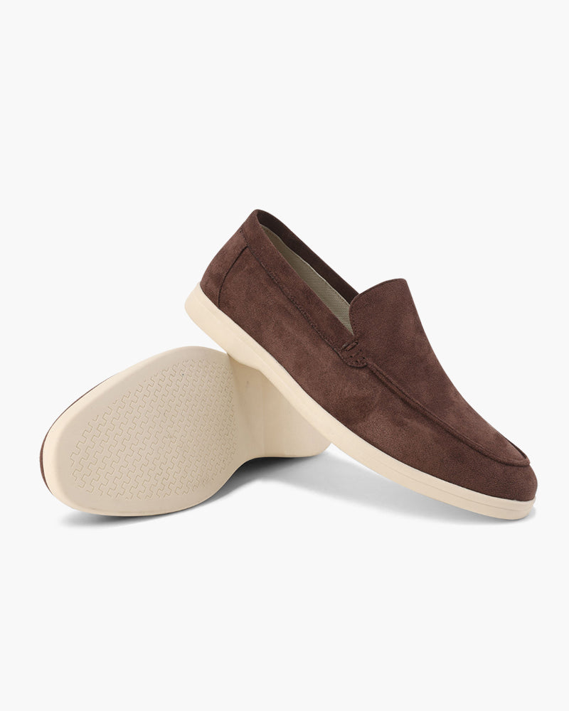 MOCASSINS EN CUIR SUEDE