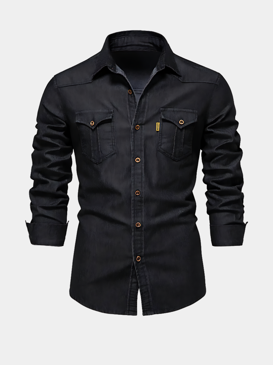 CHEMISE EN DENIM SLIM